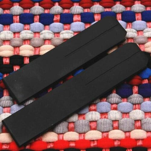 20mm Black Silicone Rubber Replacement Strap Band for Tissot T-Touch Z353