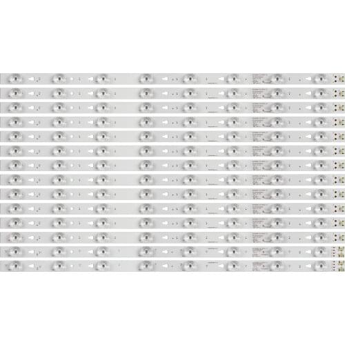 LED Backlight strip 8 lamp For Haier 55"TV D5551A LS55AL88A72 LED55D8B A LED55D8A-ZC14DFG-01 LED55D8B-ZC14DFG-01 30355008220/21