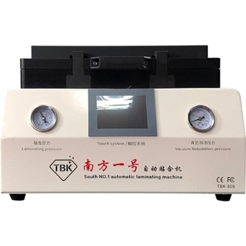 TBK 808 LCD Touch Screen Repair Automatic Bubble Removing Machine OCA Vacuum Laminating Machine with automatic lock gas