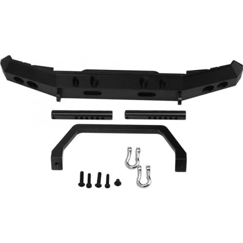 Aluminium Alloy Front Bumper Guard Spare Parts Upgrade Accessories for RGT 1/10 RC Crawler Car Truck Model Accessory