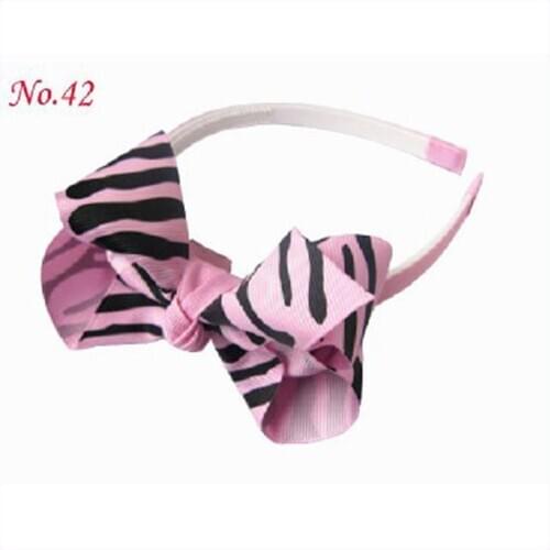 100 BLESSING Good Girl 4.5" Stylish Hair Bow Clip National Flag Independence Day