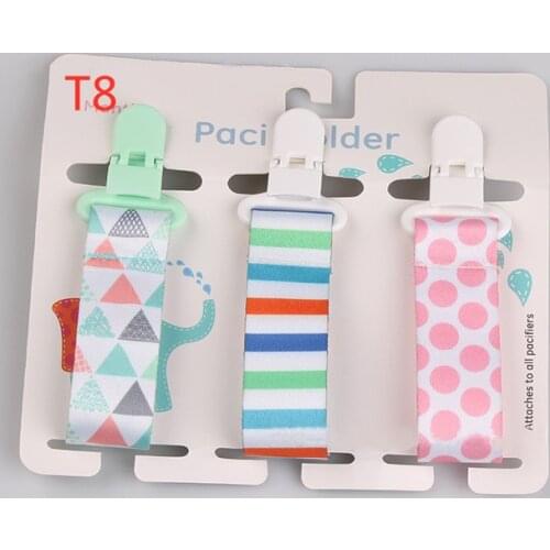 3 Pcs/Set Baby Pacifier Clips Pacifier Chain Dummy Clip Nipple Holder For Nipples Children Pacifier Clip Soother Holder attache