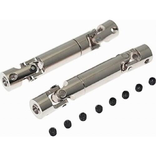 90-115mm 110-155mm Steel Drive Shaft CVD Heavy Duty For 1/10 RC Car Crawler RC4WD D90 Axial SCX10 Tamiya CC01 TF2 D90