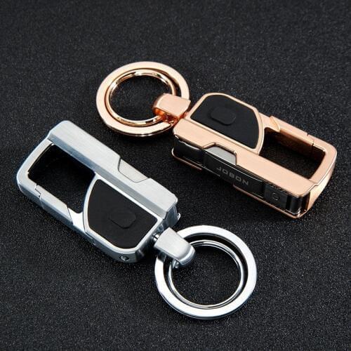 Auto High-end Keyring Key Ring Upscale Metal Men Car Keychain for Volvo Lada Skoda Abarth Toyota Fiat Suzuki Nissan Mazda Lexus