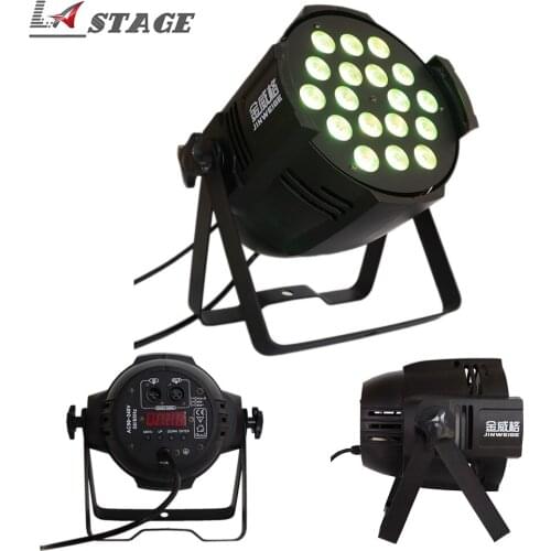 Free Shipping Guangzhou Led Lights Par Led 18x10w 4 IN 1 RGBW Led Par Light For Indoor Lights Show Disco Dj Party