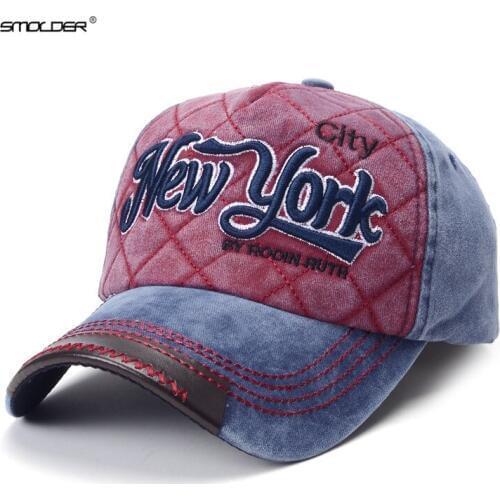 [SMOLDER] Hot New Brand Baseball Caps Casual Fitted Snapback Cap Cotton Hip Hop Baseball Hats Adjustable Unisex Men Women Cap