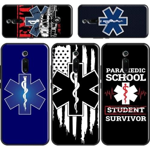 EMT EMS Medical Case For POCO X3 NFC F2 Pro F1 Coque For Xiaomi Mi A3 9T 10 Pro Mi Note 10 Lite Case