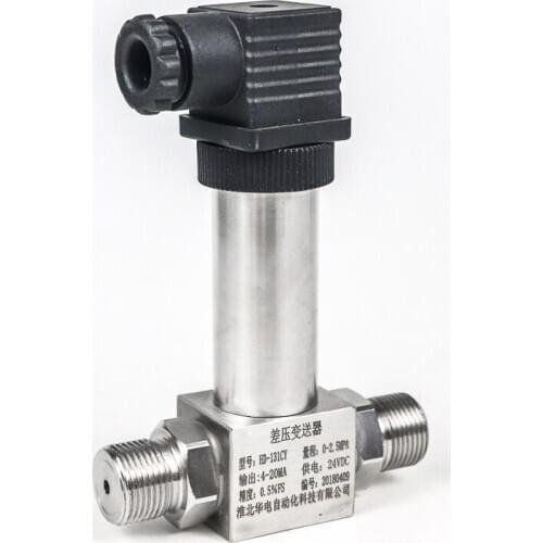 Differential pressure sensor smart analog output pressure transducer with rs485 2 year warranty low cost