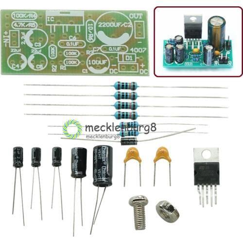 TDA2030A Electronic Audio Power Amplifier Module Mono 18W DC 9-24V DIY Kit Audio Expansion Board