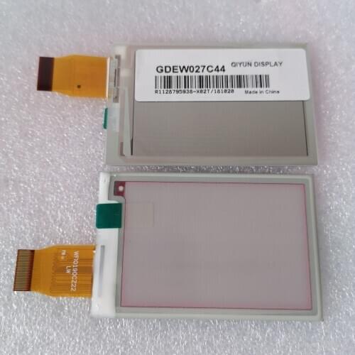 2.7 inch black, white and red eink electronic ink screen GDEW027C44