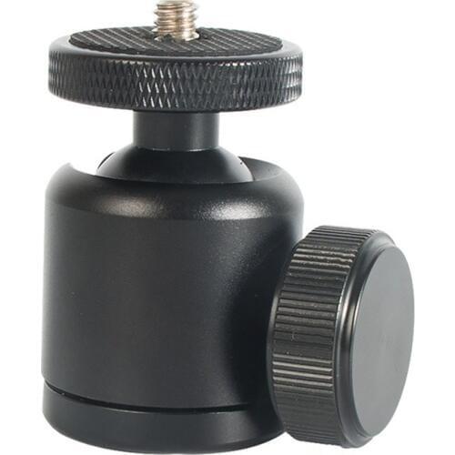 K25 25mm Mini ballhead tripod area monopod head ball mount lightweight portable photo ball head for the camera