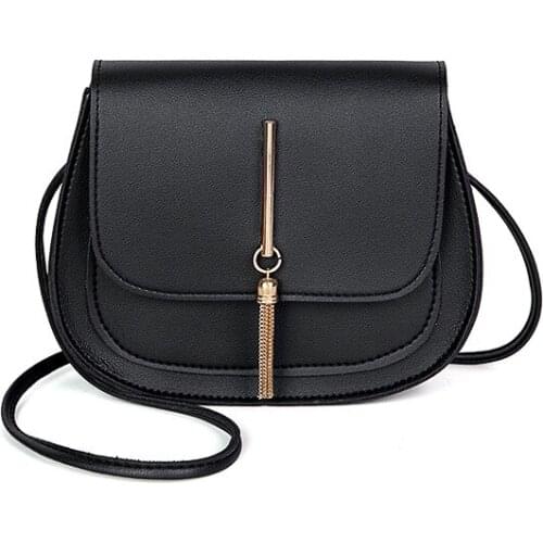 Fashion Small Messenger Bags Crossbody Bags for Women 2019 Mini Tassel Leather Shoulder Bag Bolsas Ladies Phone Purse