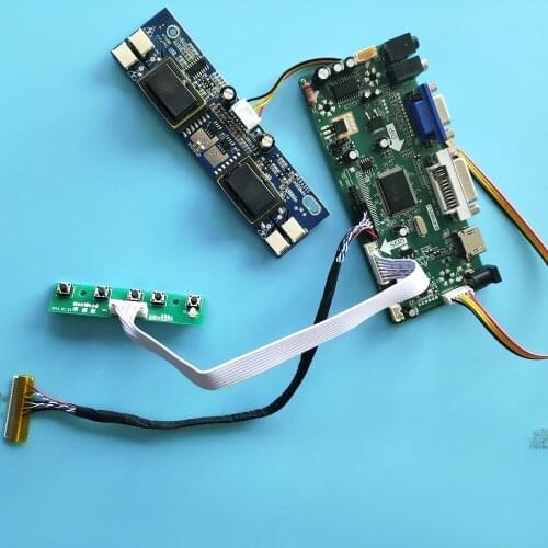 Kit for M201EW02 VB/M201EW02 VC driver board 1680X1050 panel 4 lamps 30pin Controller Board HDMI+DVI+VGA LCD Audio
