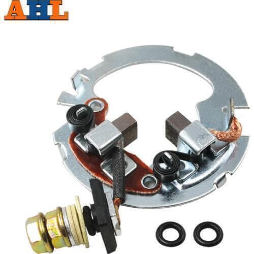 AHL Motorcycle Starter Repair Kit Brush Plate Rebuild Kit For SUZUKI LT-F250 GSX600F Katana LT-Z250 Quadsport VZ800 LT-F160