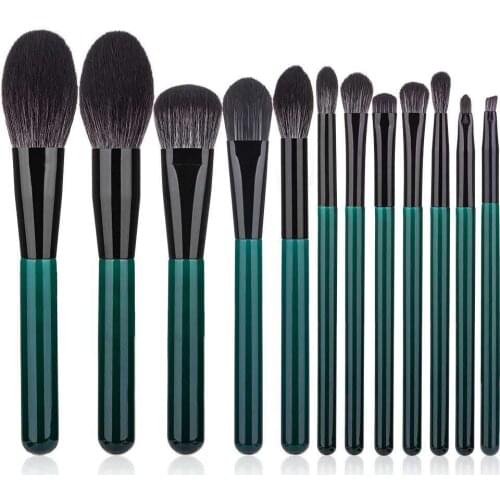 YXN 12pcs makeup brushes set for foundation powder blusher lip eyebrow eyeshadow eyeliner brush cosmetic tool