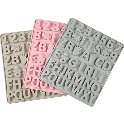 New Silicone Chocolate Mold Boy Girl Baking Tools Non-Stick Handmade Cake Maker Mould Jelly Candy 3D DIY Kitchen Accessories