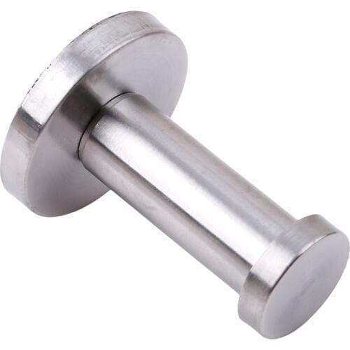 1Pc Durable Fashion Stainless Steel Wall Hooks Towel Wall Hook Bathroom Kitchen Closets Bathroom Shower Strong Tools