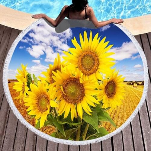 Sunflower luxury beach towel Sea beach towel Beach cover up Microfiber towel Towel beach Towels Bath towel spa microfiber towel