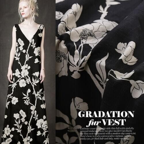 28mm heavy-duty printed silk spinning silk fabric 118cm clothing robe dress silk fabric material wholesale silk cloth