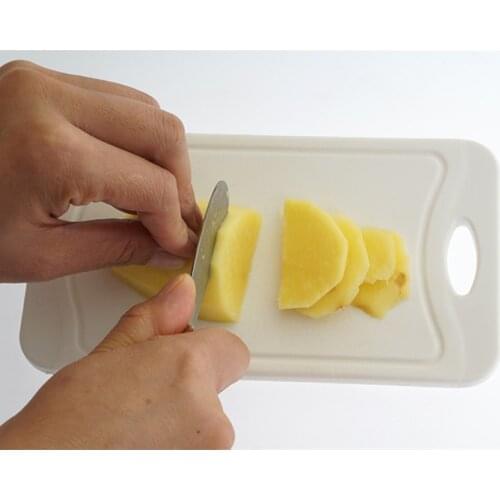 Childrens Educational Toys Kids Kitchen Utensils Mini Chopping Block Montessori Practical Materials Antimicrobia Chop Board