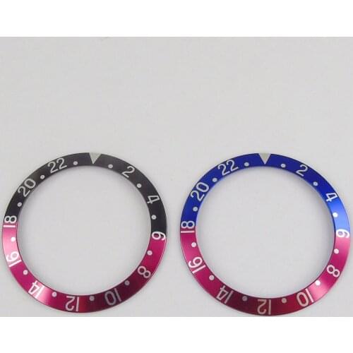 High Quality New Arrival 38mm Aluminum Alloy Watch Bezel Ring Insert Fit Automatic Watch