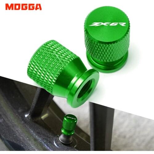 ZX6R For Kawasaki Ninja ZX-6R ZX 6R 2009-2020 Universal 2019 2008 2007 2005 2003 Motorcycle Wheel Tire Valve Stem Caps Covers