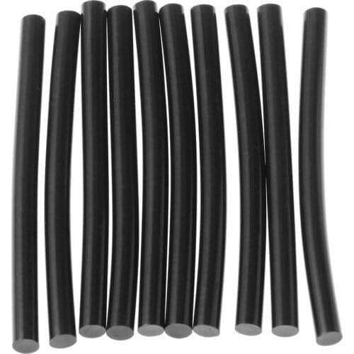 10Pcs Black Paintless Dent Repair Puller Tool Melt Glue Sticks For Car Body Hail Removal Repair Car Accessories