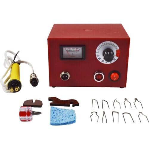 50W Pyrography Machine Gourd Wood Crafts Tool Red,Single Pen