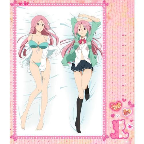 Anime Cartoon Kuroko No Basketball Double Bolster Hugging Pillow Case Cover Pillowcase Peach Skin 2 Way / WT No.53067