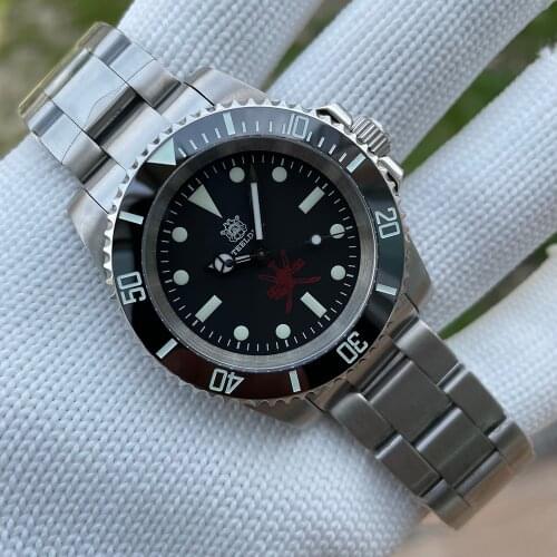 Steeldive Luxury Brand Diving Men Military Sport Watches Mens Automatic Mechanical Clock Waterproof 200M Date Wristwatch Reloj