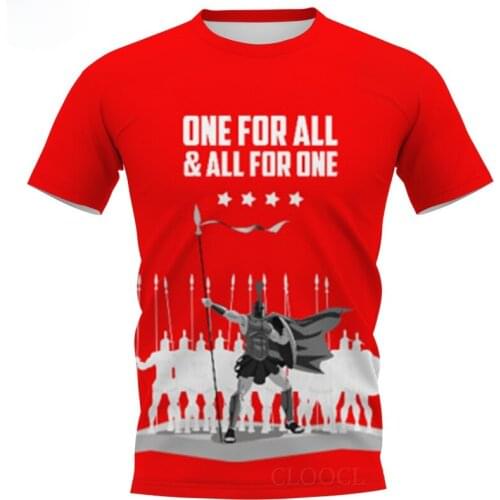 CLOOCL One for All All for One 3D Print T-shirts Men Women Now There Will Be Meat Fashion Clothes Tee Shirts Tops Drop Shipping