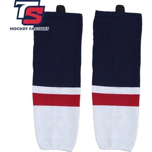 COLDINDOOR 100% Polyester blank ice hockey socks Cheap Shin Guards W016