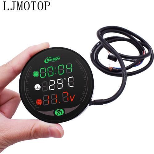 4in1 Motorcycle Meter Time/Water Temperature/Voltage/USB Display Table For honda CBR 600 F2,F3,F4,F4i CBR600RR CBR600 CBR750 RR