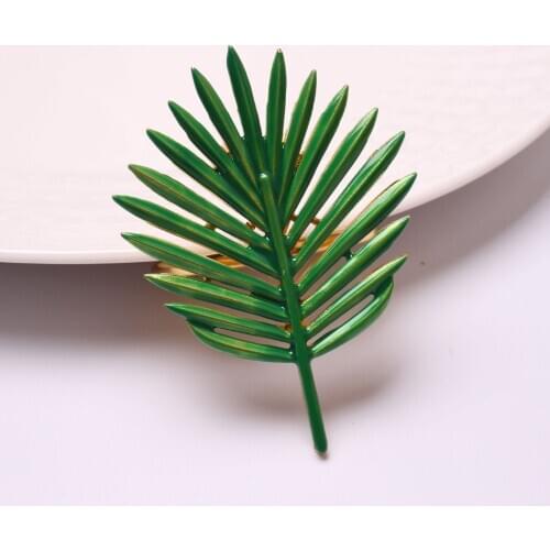 10pcs Palm leaf napkin ring Wedding simulation plant mouth cloth ring napkin buckle