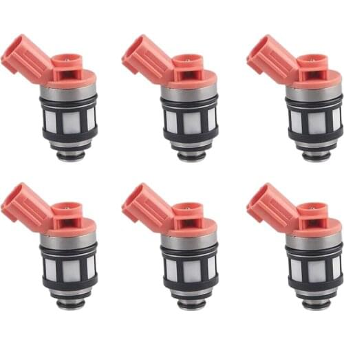 6x Fuel Injector Kit 166001800 166001801 10851N for Nissan, Durable