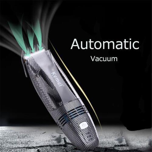 Hair-Suck Kemei Hair Clipper Electric Cordless Child Hair Trimmer Haircut Machine Professional Electric Clipper Automatic KM-77