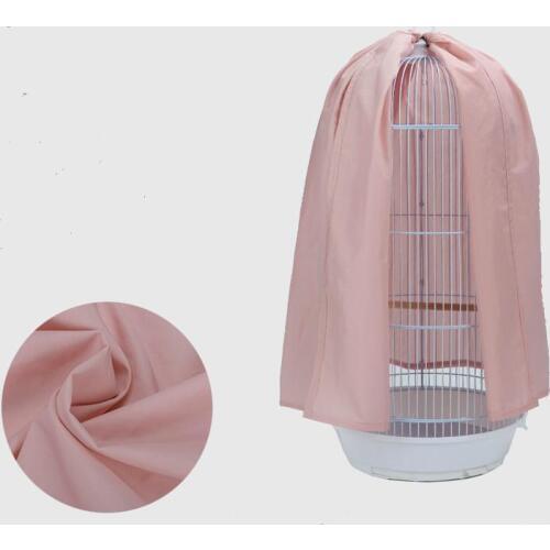 New Bird Cage Cover Breathable Windproof Bird Parrot Nests Cover Round Cage Shield Light Proof Cage Cover Bird Supplies