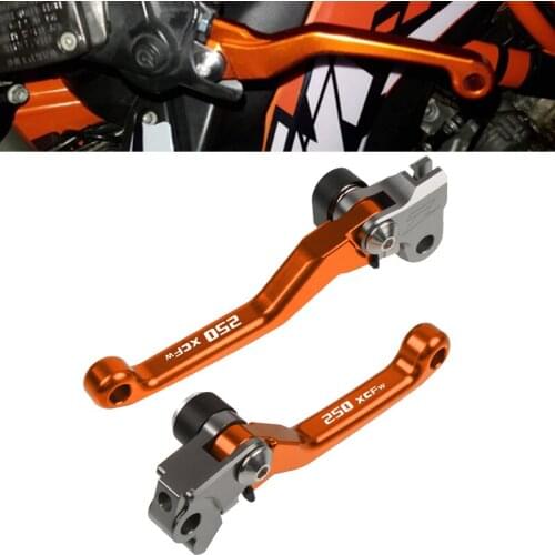 250 XCF-W Motorcycle Dirt Bike Brake Clutch Levers Motorcross Alunimun handle levers FOR 250XCF-W 2014 2015 2016 2017 2018