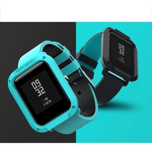 Replacement Watch Frame Hard Protector Watch Case Cover Protective For Huami AMAZFIT Bip Youth Sports PC Lightweight Shell Cases