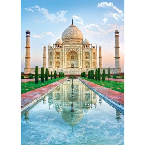 Taj Mahal The wooden puzzle 1000 pieces ersion jigsaw puzzle white card adult childrens educational toys