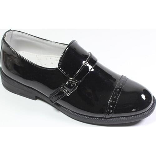 Kids Shoes Patent Leather Loafer Banquet Wedding Children Dress Shoes Baby Boys Girls British Style Student Party Casual Shoes