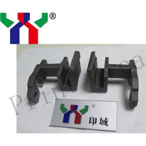 High quality spare part of offset printing machine SM52 gripper bar/ shaft bracket/spare parts 1pari (right and left)