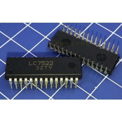 10PCS/LOT LC7522 DIP-28 New original