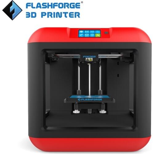 Flashforge Finder 2.0 Plus DIY 3D Printer Kit Mute Cloud Print Auto Bed Leveling Filament Check Removable Platform with 250g PLA