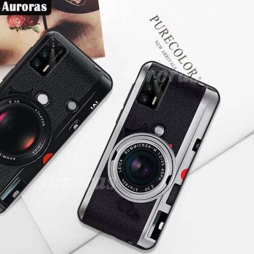 Auroras Case For Realme GT All-inclusive Protection Gamepad Retro Camera Shockproof For Realme GT 5G Power Cover