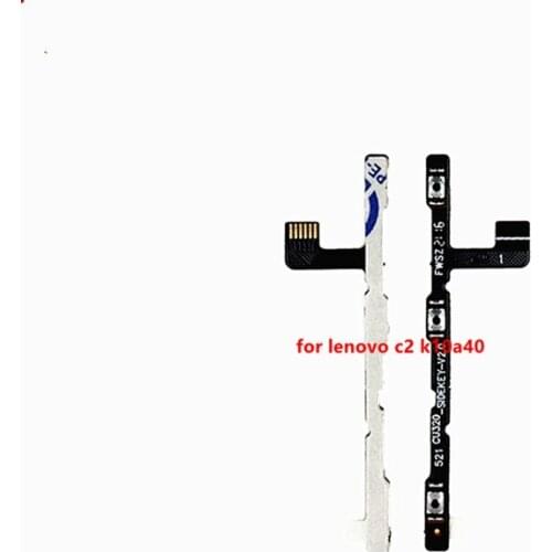 For Lenovo Vibe C2 K10a40 Power Volume Up Down Button Side Key Switch Flex Cable Ribbon Replacement