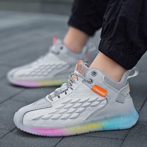 2020 Summer Mesh Boys Sneakers Non-slip Kids Sneakers Breathable Kids Shoes Boys Lightweight Children Shoes