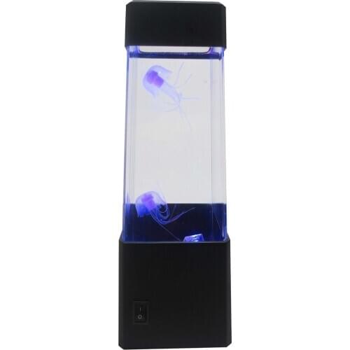 Jellyfish Water Ball Aquarium Tank LED Lights Lamp Relax Bedside Mood Light for Home Decoration Magic Lamp Gift Drop ship 2018