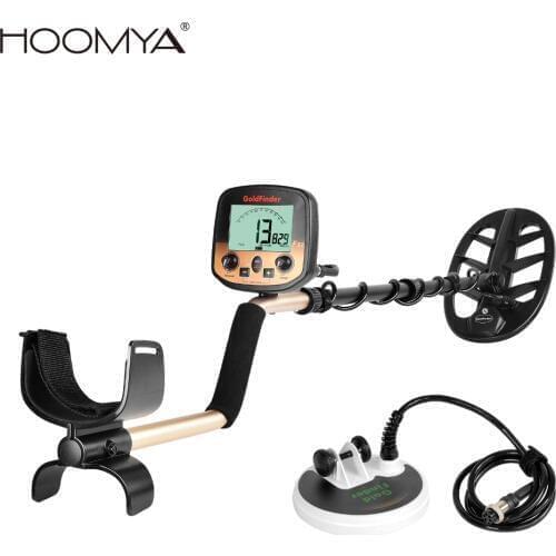 New Arrival Underground Metal Detector Pro Gold Bug Detector 2 Coils Treasure Hunter Finder Pinpointer LCD Display High Sensity