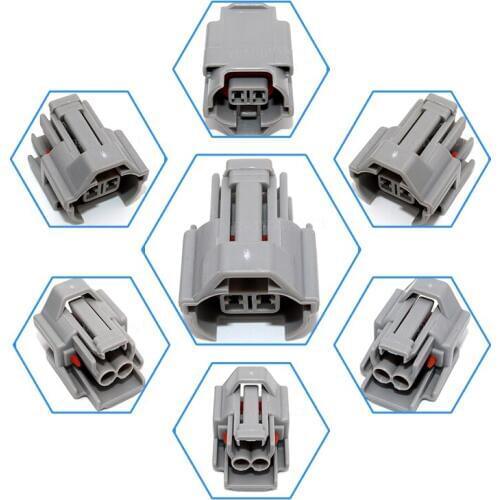 Modern Design Japan Parts 2 Hole Densos Fuel Injector Connector